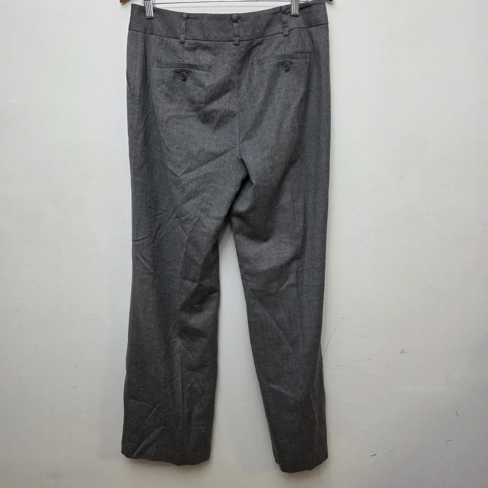 Talbots‎ Heritage Gray Wool Career Dress Pants Trousers Size 10 - Picture 5 of 8